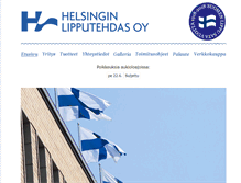 Tablet Screenshot of helsinginlipputehdas.fi